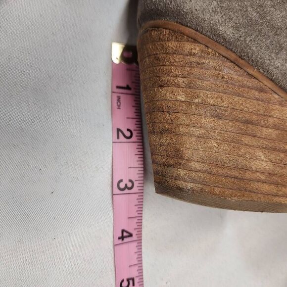 Sam Edelman Women's Marielle Gray Suede Ankle Booties Boots Size 6 M - Picture 9 of 10